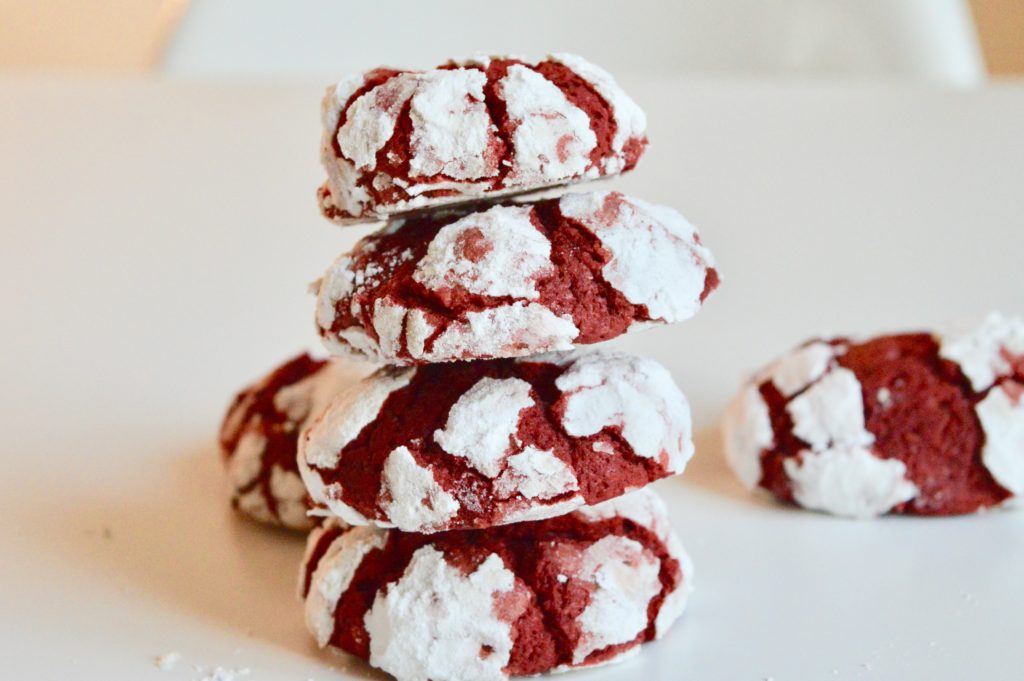 Crinkle Cookies Red Velvet