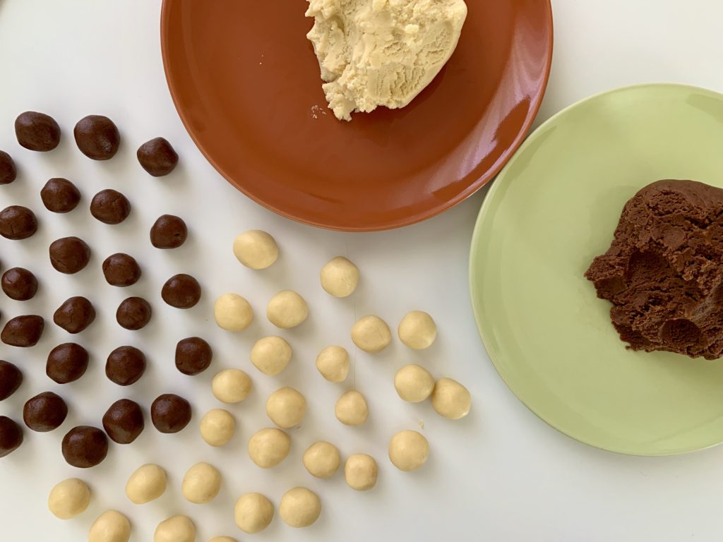 Cookies alla vaniglia e cioccolato